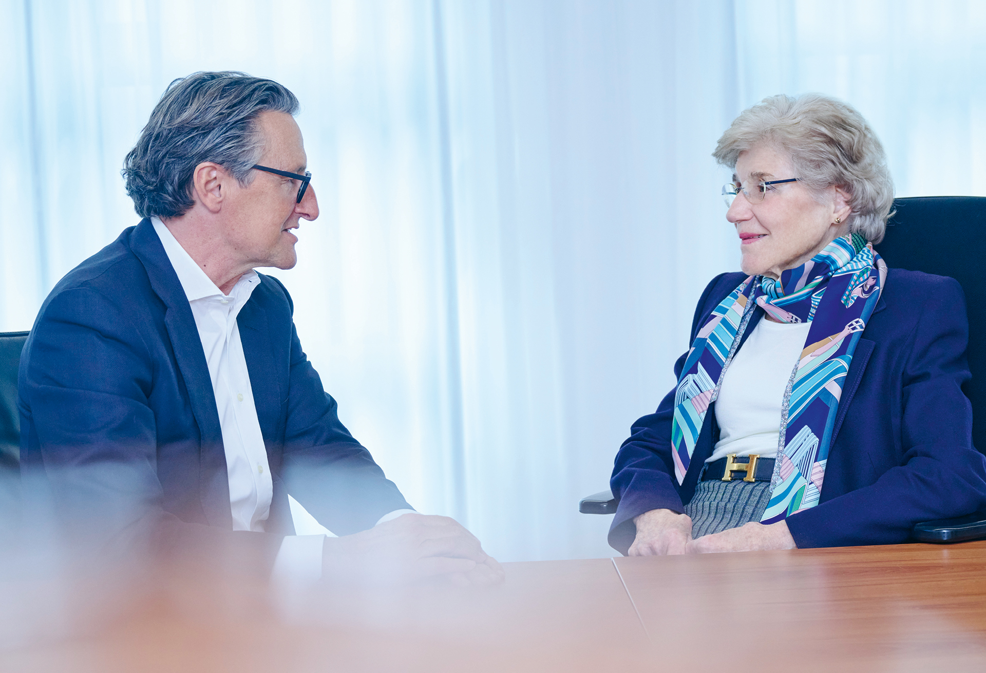 Dr. Andreas Hünerwadel mit Christiana Hörbiger Dr. Andreas Hünerwadel mit Christiana Hörbiger